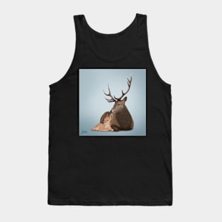 Deer and her fawn Tank Top